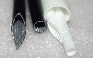 Malhas de fibra de vidro revestidas com silicone